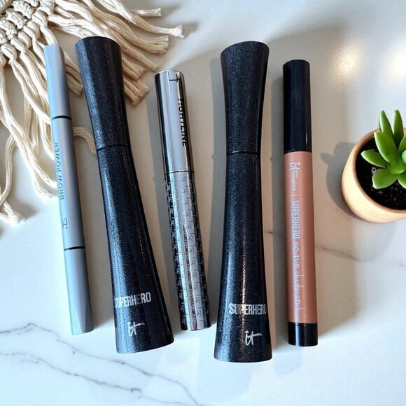 it cosmetics Other - It Cosmetics Eye Makeup Bundle Mascara Eyeshadow Stick Brow Pencil Unsealed